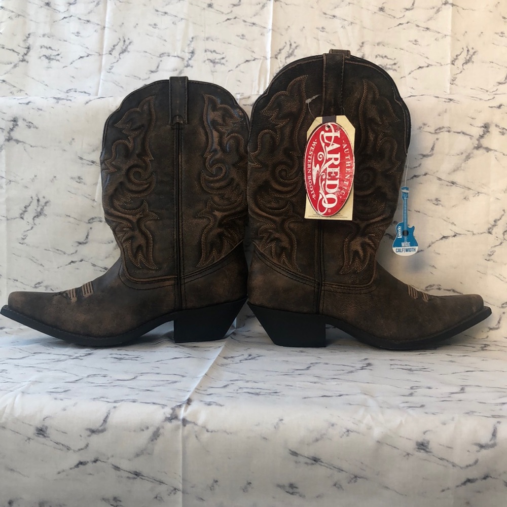 Leather Cowboy Boots